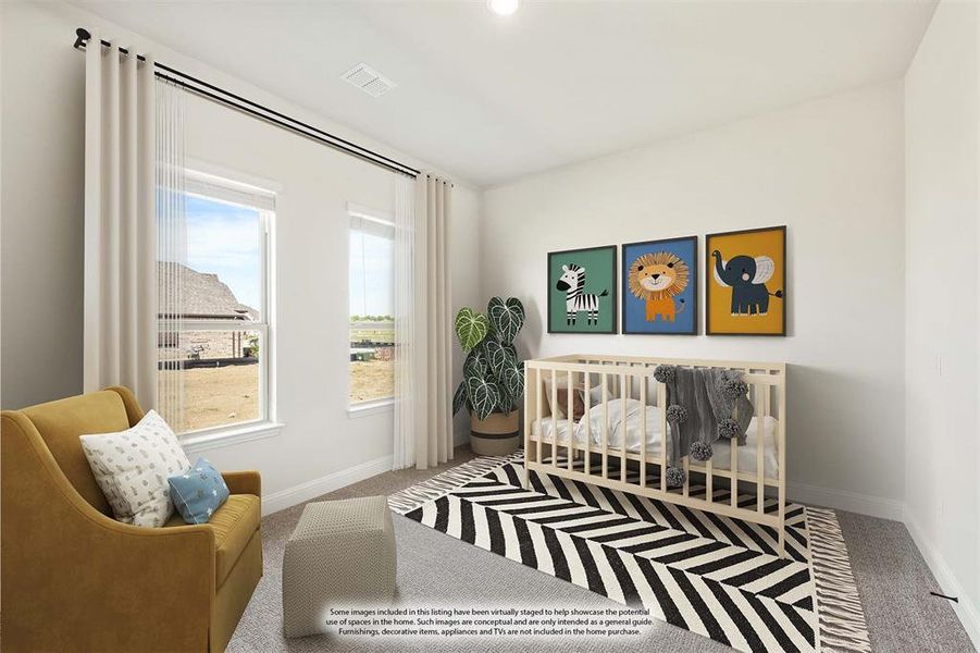 Furnished interior view inside a new home in Sunset Ridge, Alvarado (Image 6). Furnished interior view inside a new home in Sunset Ridge, Alvarado (Image 6).