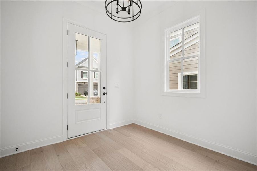 Spacious, unfurnished interior of a new home in Lakeside at River Green, Canton (Image 21).