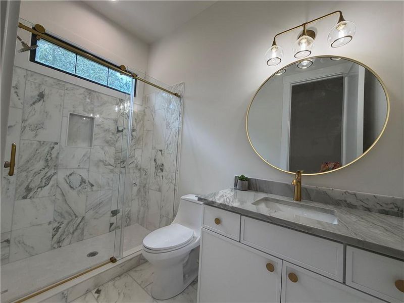 Furnished interior view inside a new home in , Marietta (Image 22).