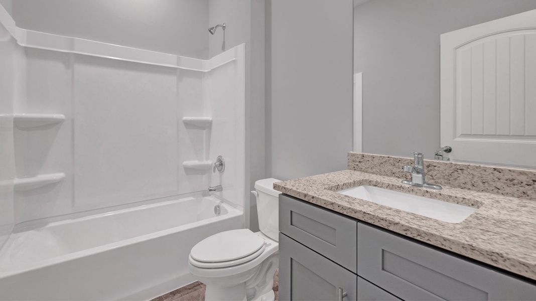 Furnished interior view inside a new home in Hedge Rose, Somerville (Image 15).