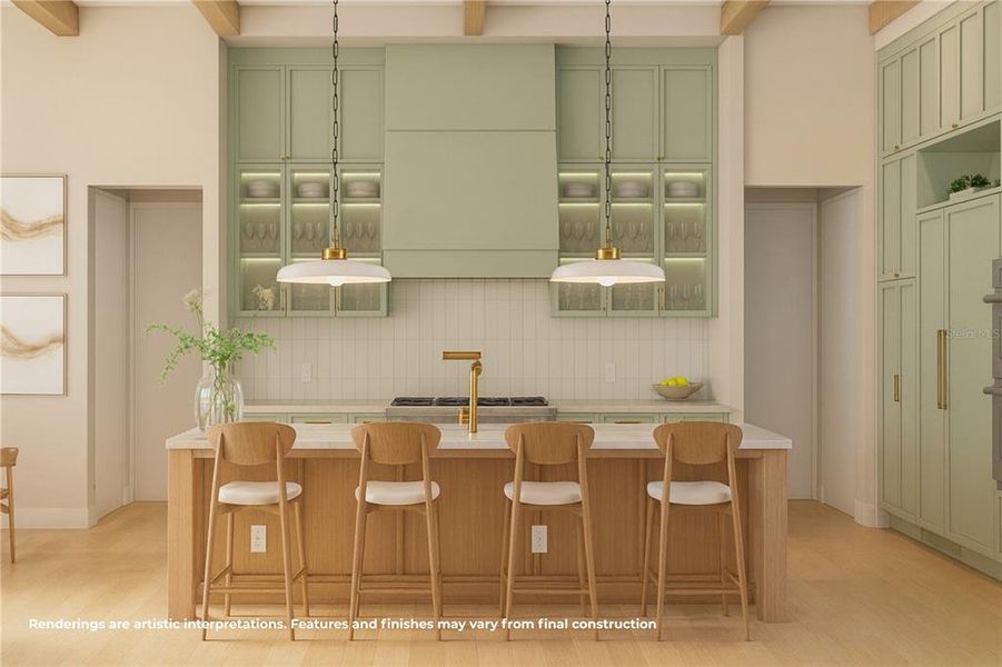 Furnished interior view inside a new home in , Winter Park (Image 7).