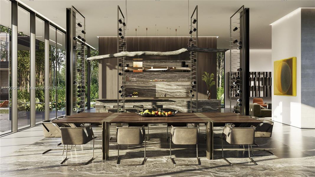 Furnished interior view inside a new home in , Davie (Image 13).