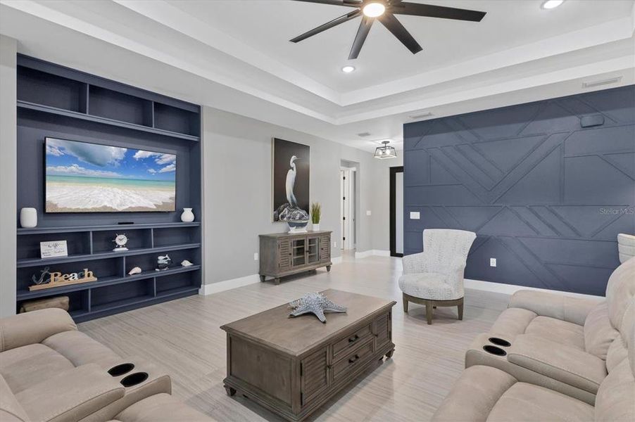 Furnished interior view inside a new home in , Rotonda West (Image 13). Furnished interior view inside a new home in , Rotonda West (Image 13).