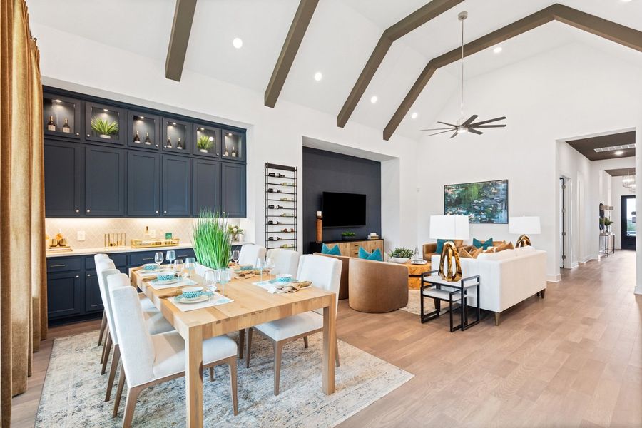 Representative Dining Room - some options shown Representative Dining Room - some options shown