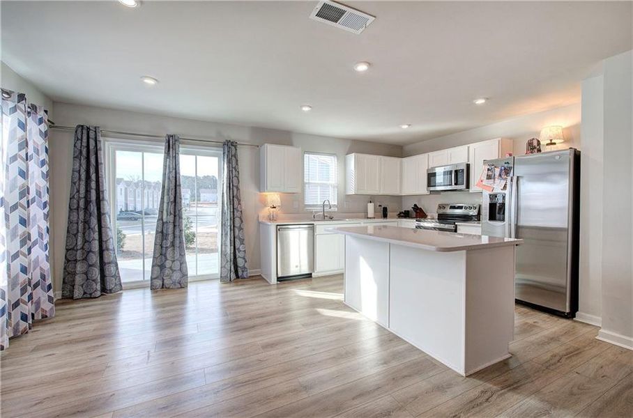 Furnished interior view inside a new home in , Cartersville (Image 13).
