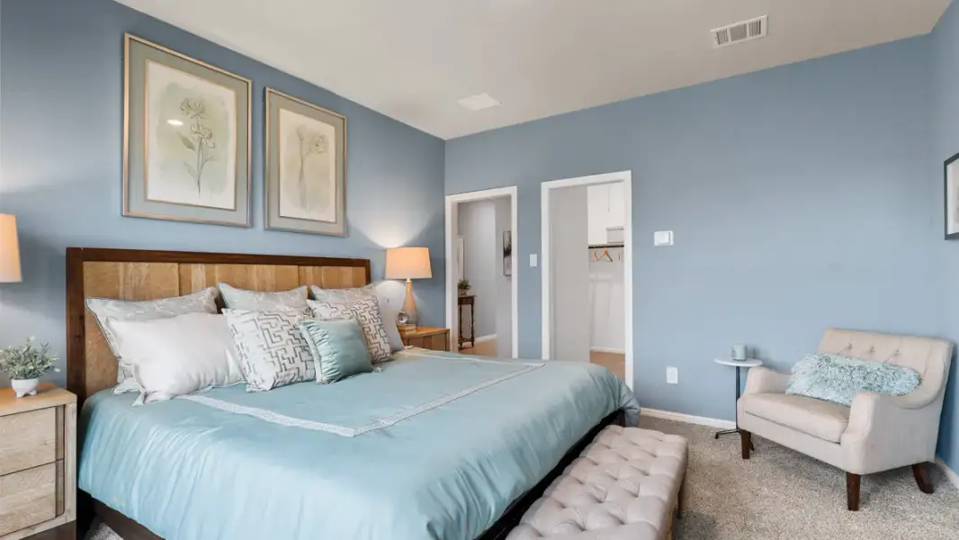 Furnished interior view inside a new home in Orchard Village, Fort Worth (Image 23).