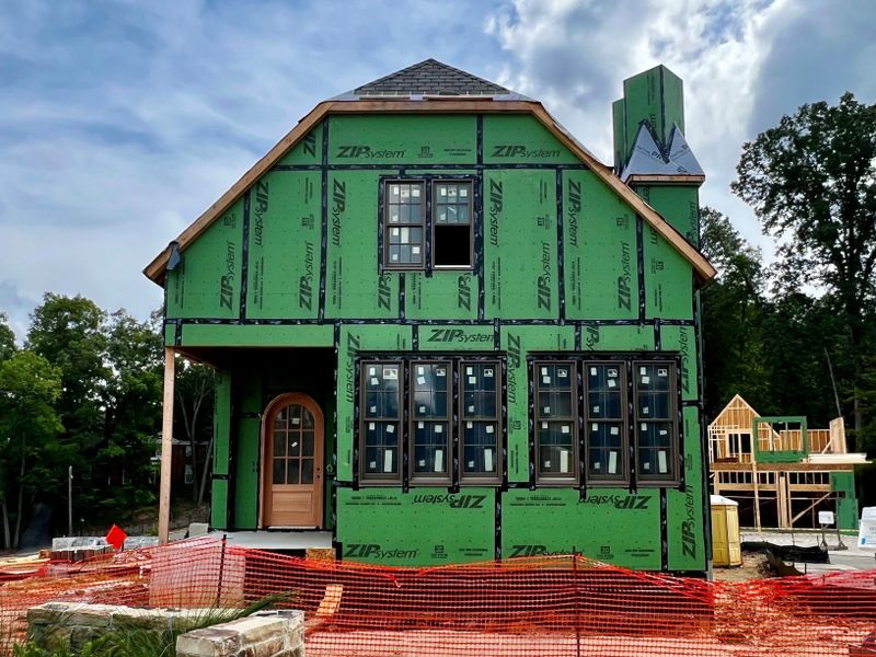 In-progress construction of a new home in Pinecrest, Durham, NC (Image 6).
