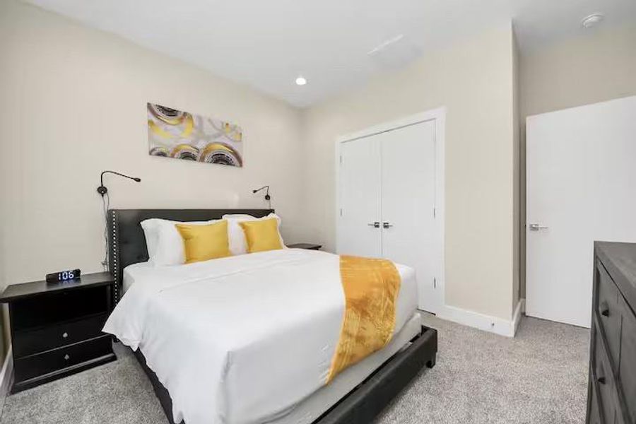 Furnished interior view inside a new home in , Houston (Image 24).