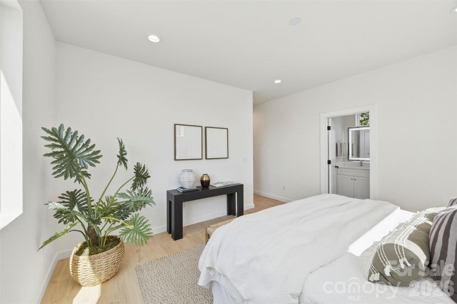 Furnished interior view inside a new home in , Charlotte (Image 15).