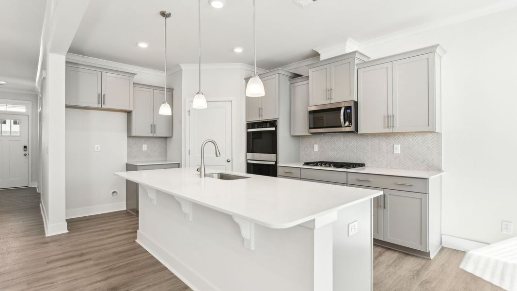 Furnished interior view inside a new home in Westport, York (Image 5).