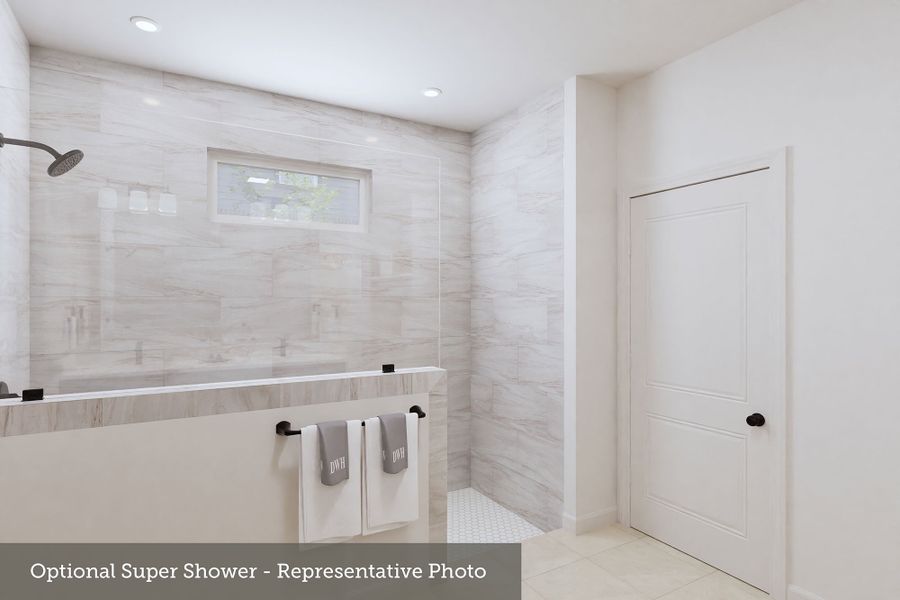 Representative interior finishes for a home built from the The Broadwater by David Weekley Homes in The Preserve at Laurelton – Haven Collection, Green Cove Springs (Image 13).