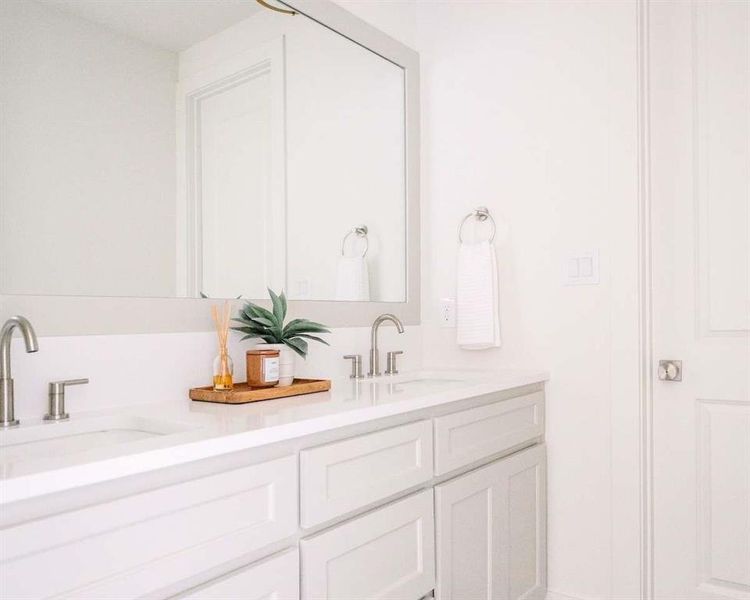 Close-up of interior finishes inside a home in , Aledo (Image 20).