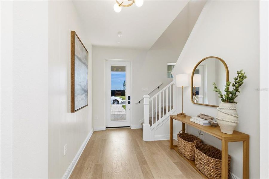 Furnished interior view inside a new home in Palmera at Wellen Park, Venice (Image 15).