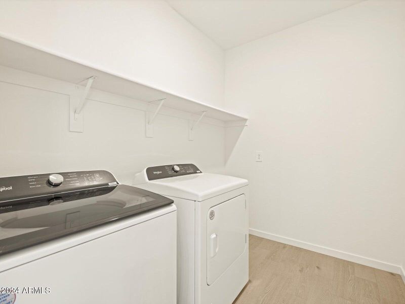 Included Washer & Dryer