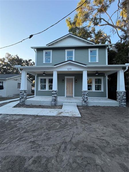 In-progress construction of a new home in , Tampa, FL (Image 8).