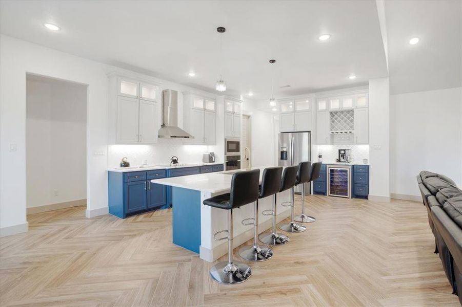 Furnished interior view inside a new home in , Van Alstyne (Image 13).