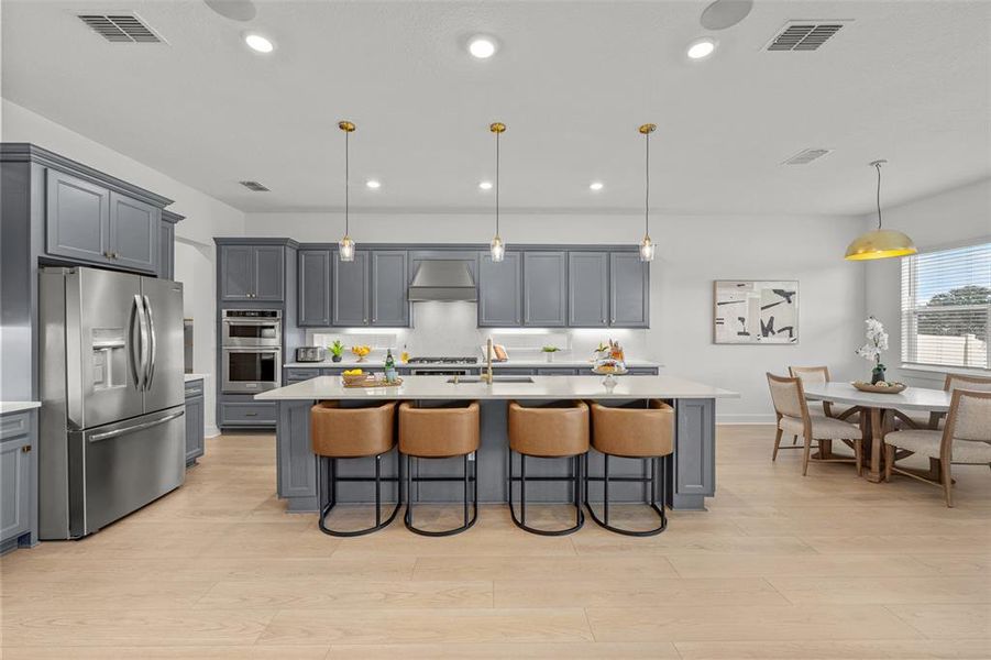 Furnished interior view inside a new home in , Wesley Chapel (Image 43).