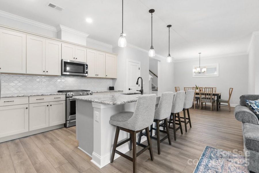 Furnished interior view inside a new home in Trilogy® Lake Norman, Denver (Image 5). Furnished interior view inside a new home in Trilogy® Lake Norman, Denver (Image 5).