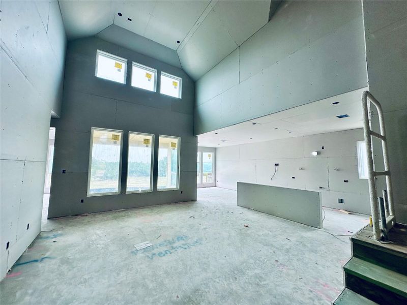 From Family Room to Open Concept Kitchen & Casual Dining