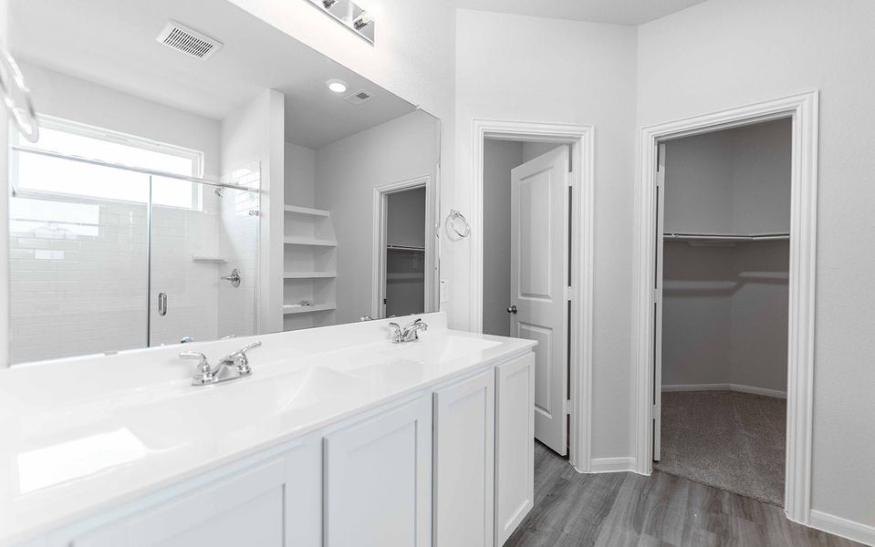 Furnished interior view inside a new home in Colony at Pinehurst, Pinehurst (Image 10).