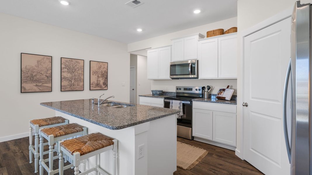 Furnished interior view inside a new home in The Cove at Thrasher Landing, Hixson (Image 20).