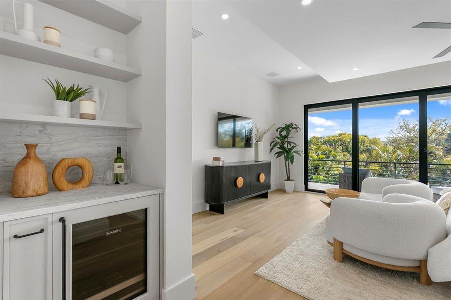 Furnished interior view inside a new home in , Tampa (Image 54). Furnished interior view inside a new home in , Tampa (Image 54).