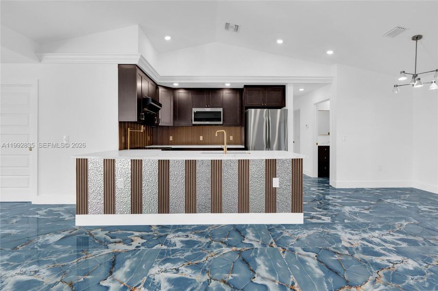 Furnished interior view inside a new home in , Lehigh Acres (Image 9).