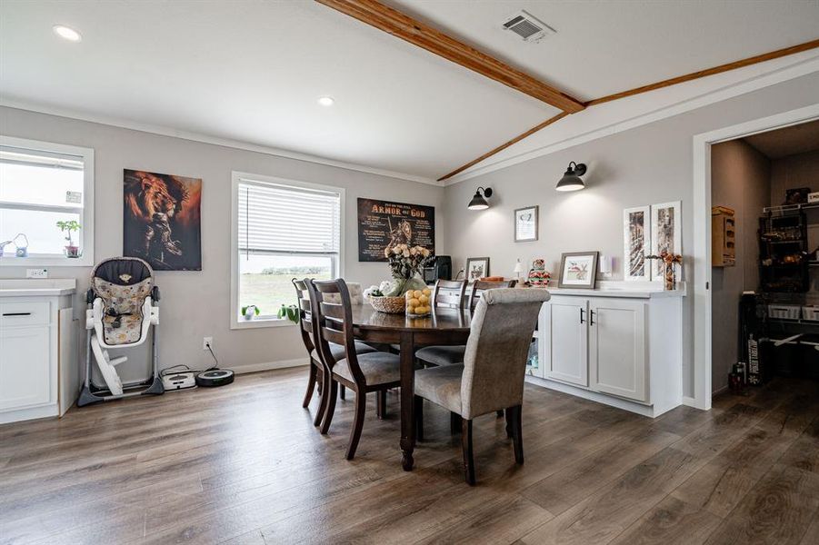 Furnished interior view inside a new home in , Merkel (Image 18).