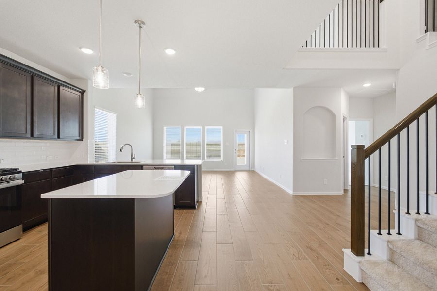 Furnished interior view inside a new home in Wildrye, Waller (Image 6).
