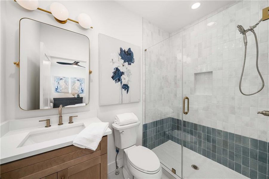 Furnished interior view inside a new home in Echo at Crabapple, Milton (Image 53).