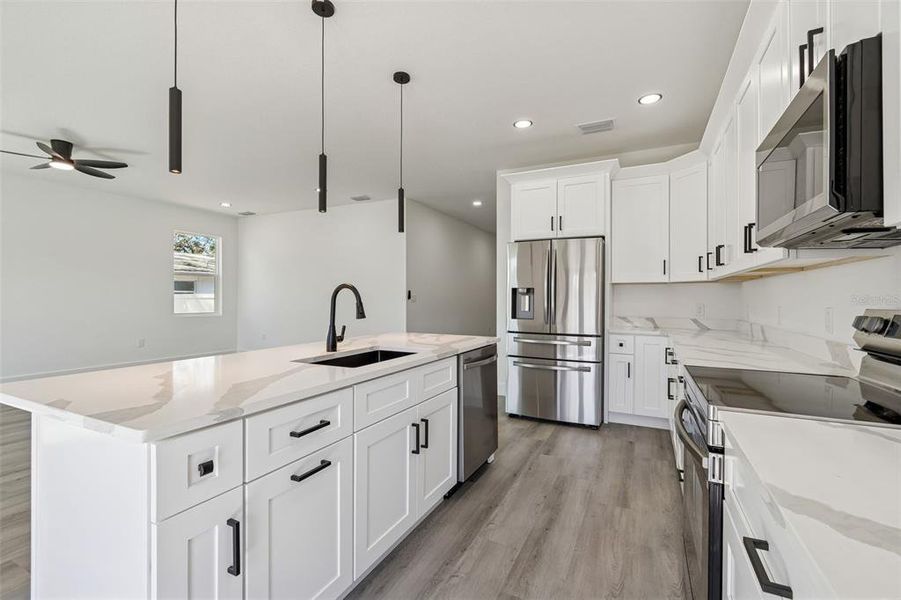 Furnished interior view inside a new home in , Pinellas Park (Image 9).