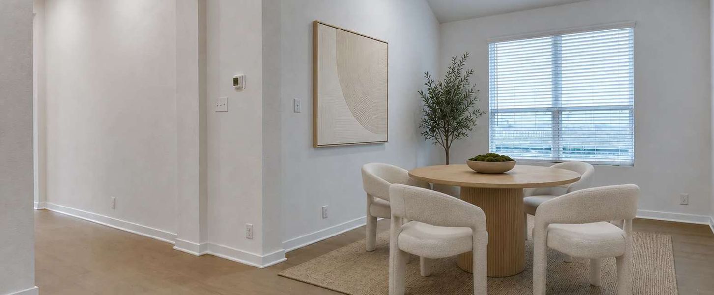 Representative furnished interior of a home built from the Blanco by Ashton Woods in Saddlebrook Ranch, Schertz (Image 7).