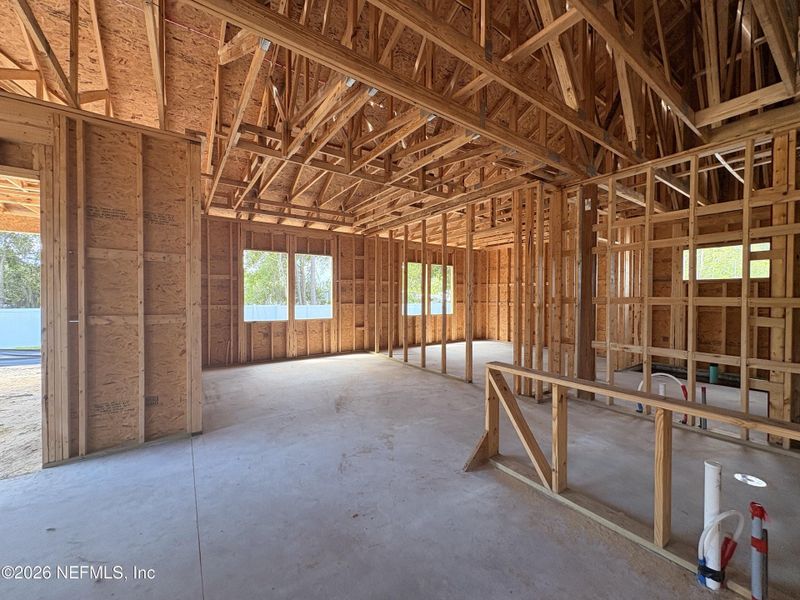 In-progress construction of a new home in , St. Augustine, FL (Image 5).