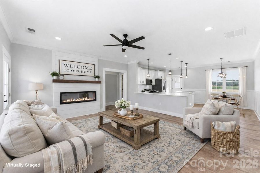 Virtually Staged - Living Room Virtually Staged - Living Room