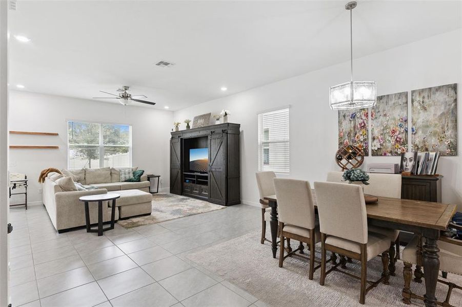 Furnished interior view inside a new home in San Sebastian Reserve, Apopka (Image 20).