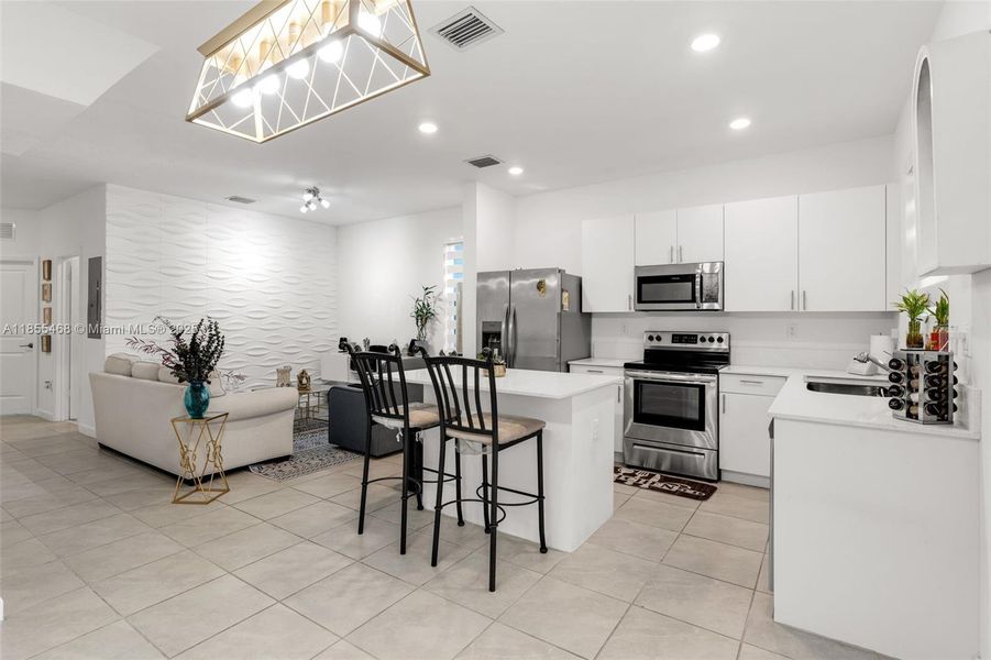 Furnished interior view inside a new home in , Homestead (Image 13).