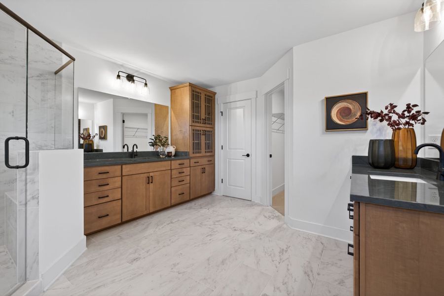 Representative furnished interior of a home built from the Riverton by Pulte Homes in Riversprings, Dacula (Image 10).