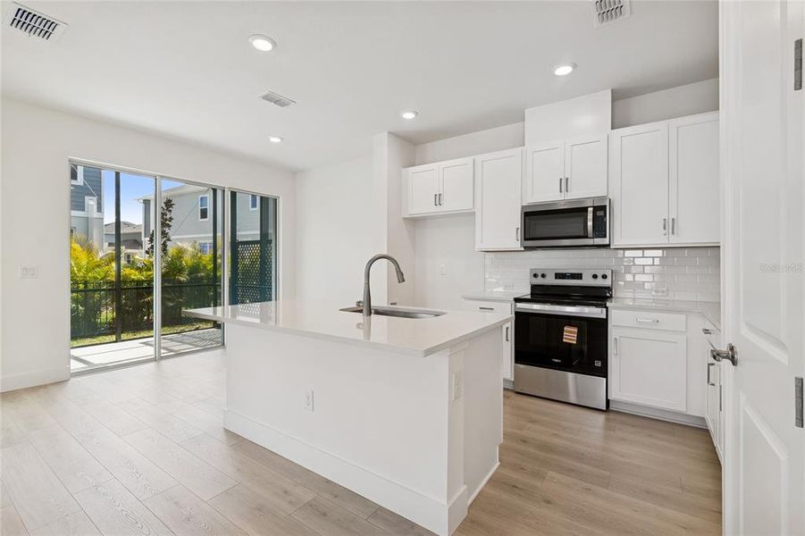 Furnished interior view inside a new home in North River Ranch – Townhomes, Parrish (Image 16).