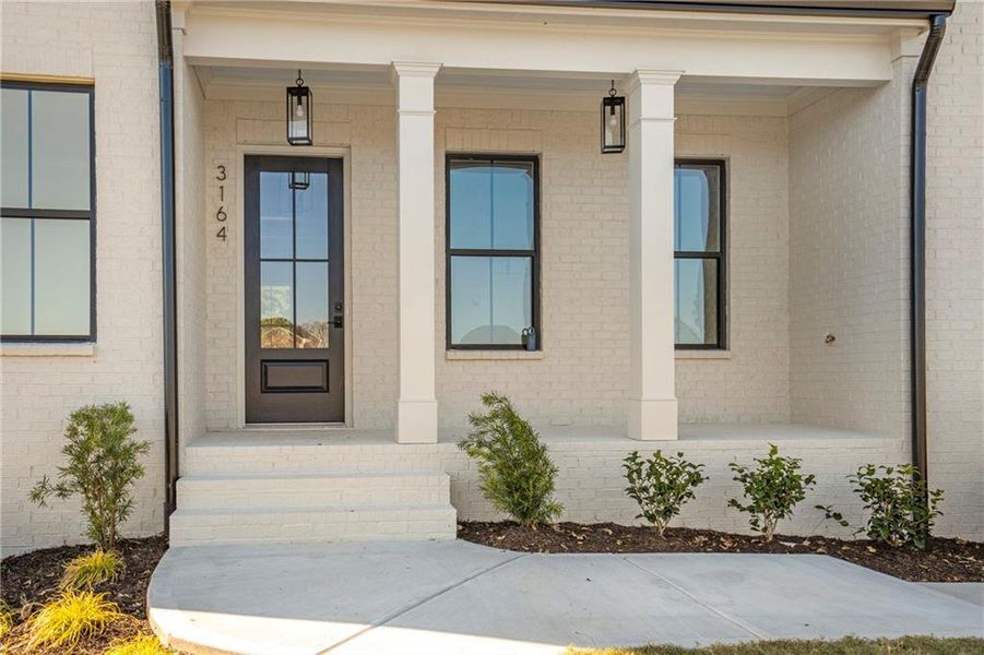 Exterior details and patio area of a home in , Bogart (Image 3).