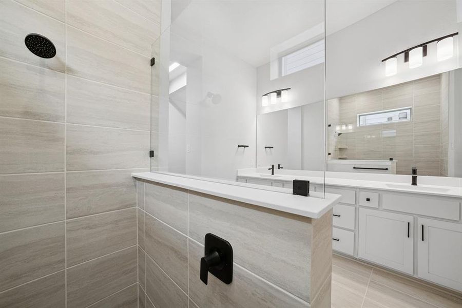 Furnished interior view inside a new home in Highwoods, Fort Worth (Image 8). Furnished interior view inside a new home in Highwoods, Fort Worth (Image 8).