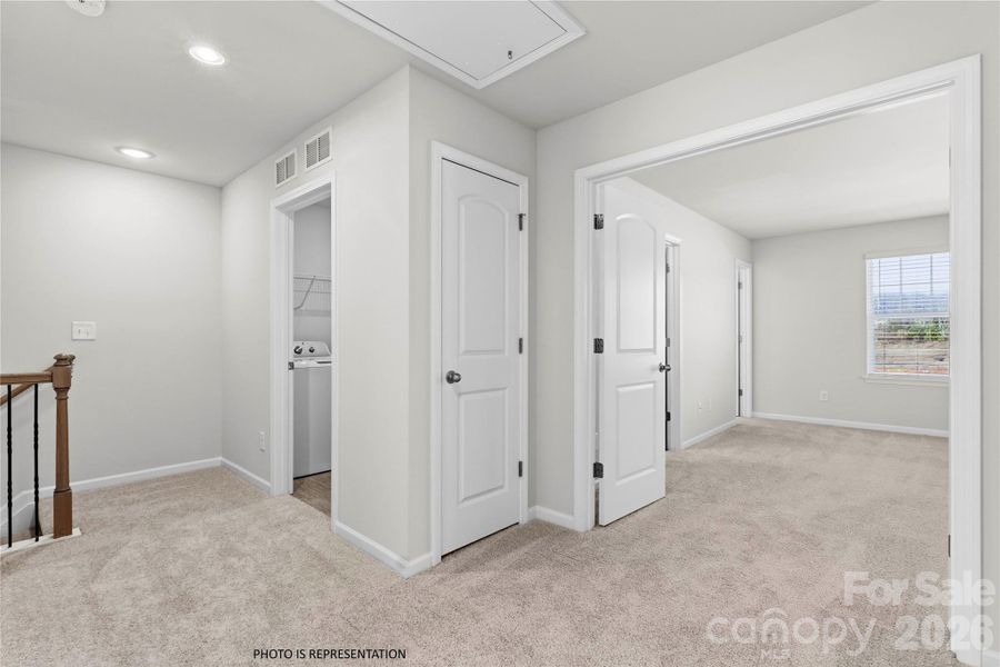 Spacious, unfurnished interior of a new home in Autumn Brook, Stanley (Image 9).