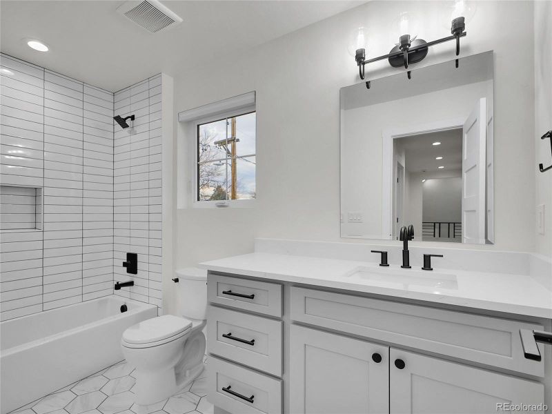 Furnished interior view inside a new home in , Denver (Image 16).