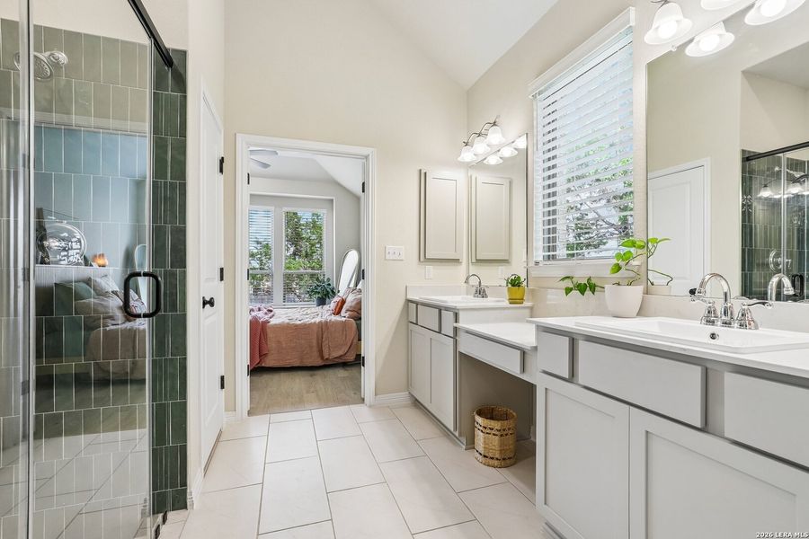 Furnished interior view inside a new home in , San Marcos (Image 12).