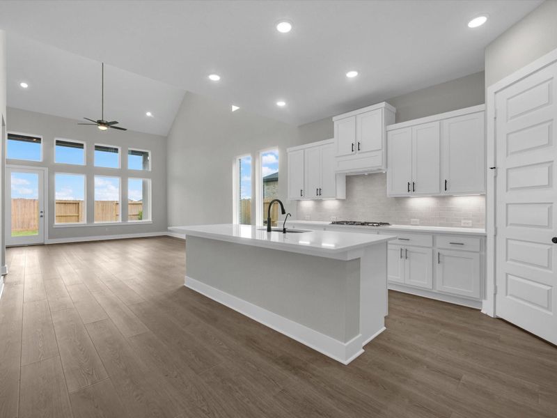 Furnished interior view inside a new home in Pecan Ridge, Fulshear (Image 12).