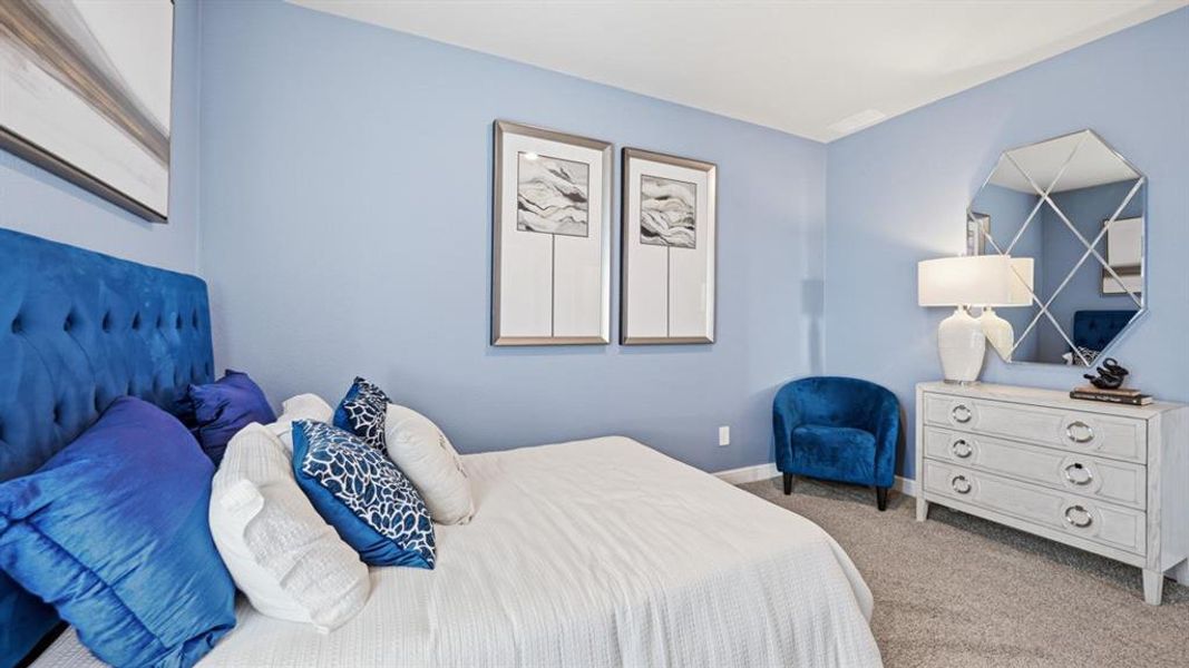 Furnished interior view inside a new home in Eagle Creek, Denton (Image 30).