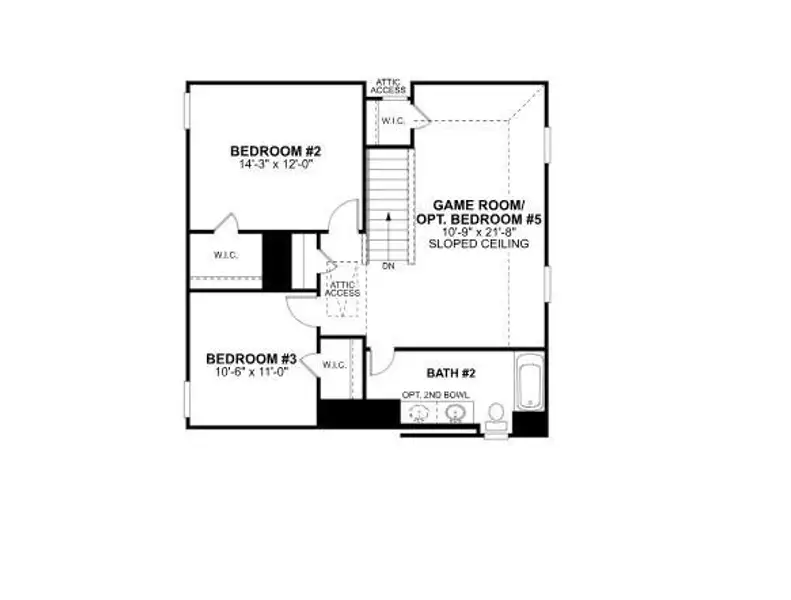 2D floor plan layout of this home in Lone Star Landing, Montgomery, TX (Image 2). 2D floor plan layout of this home in Lone Star Landing, Montgomery, TX (Image 2).