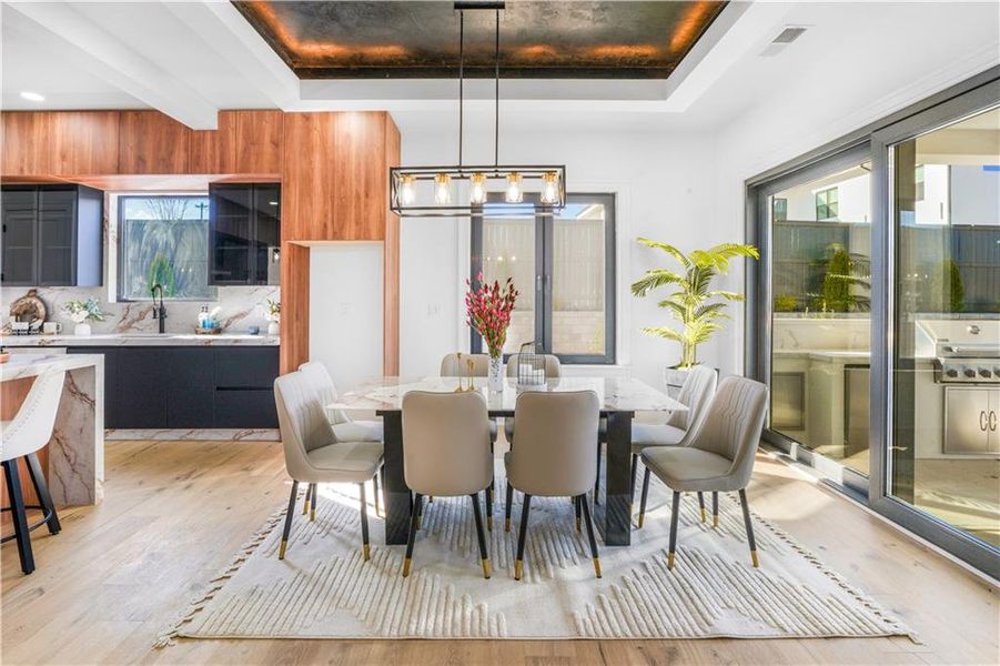 Furnished interior view inside a new home in , Lawrenceville (Image 17).