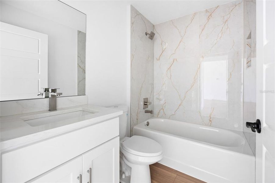 Furnished interior view inside a new home in , Dunnellon (Image 5).