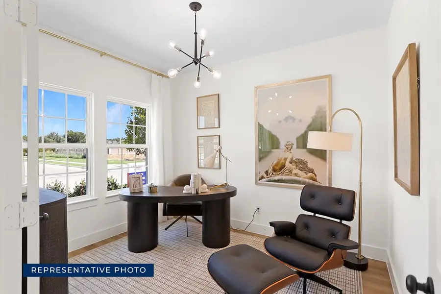 Representative furnished interior of a home built from the Ford F by First Texas Homes in Spiritas Ranch, Little Elm (Image 12).