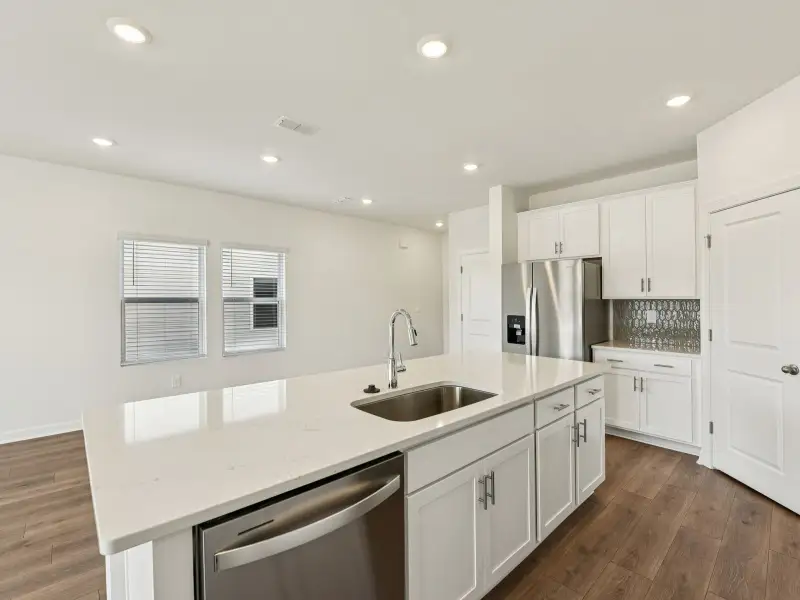 Furnished interior view inside a new home in Galloway Ridge, Charlotte (Image 5).